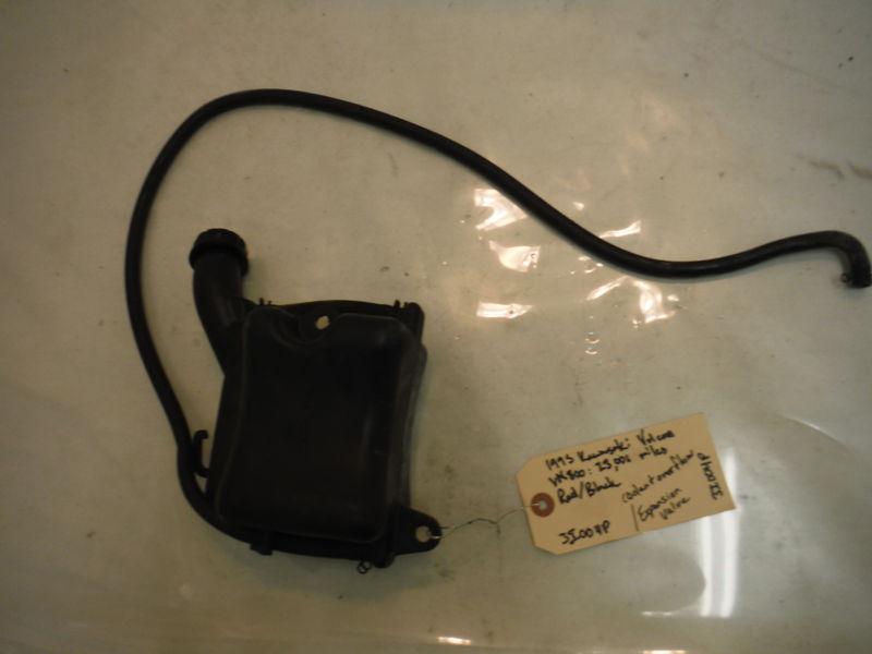 1995 kawasaki vulcan 800 oem radiator overflow expansion tank fluid vn800