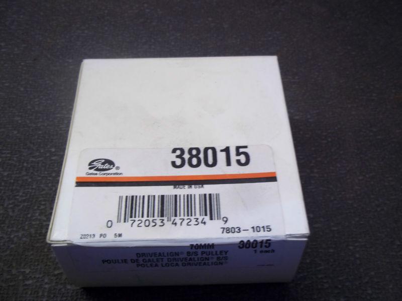 New  gates 38015 drive belt idler pulley