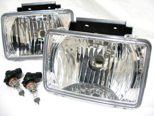 Chevy 2004-2011 colorado gmc canyon fog light lamp rl h pair w/2 light bulbs new