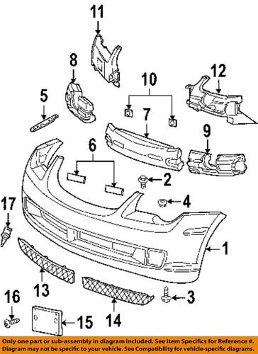 Chrysler oem 5159183aa bumper cover