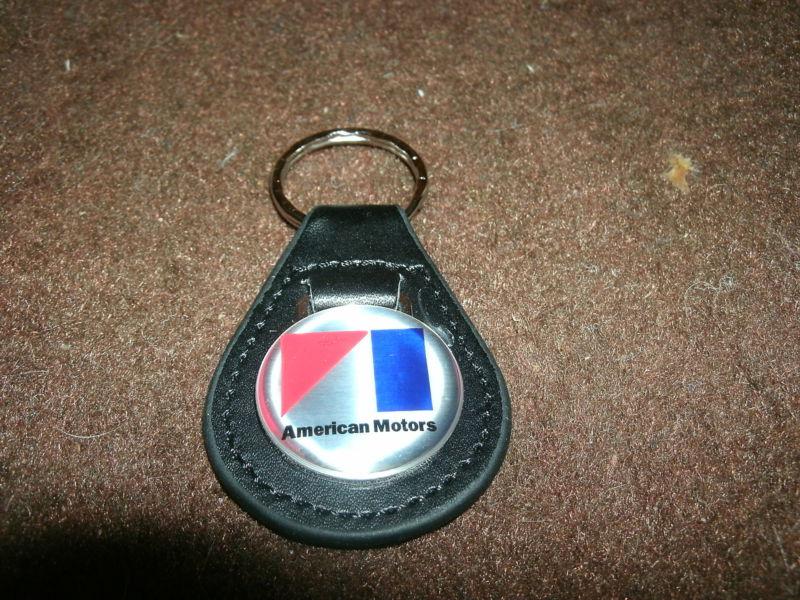 American motors amc hornet ambassador rambler rebel jeep leather keychain new