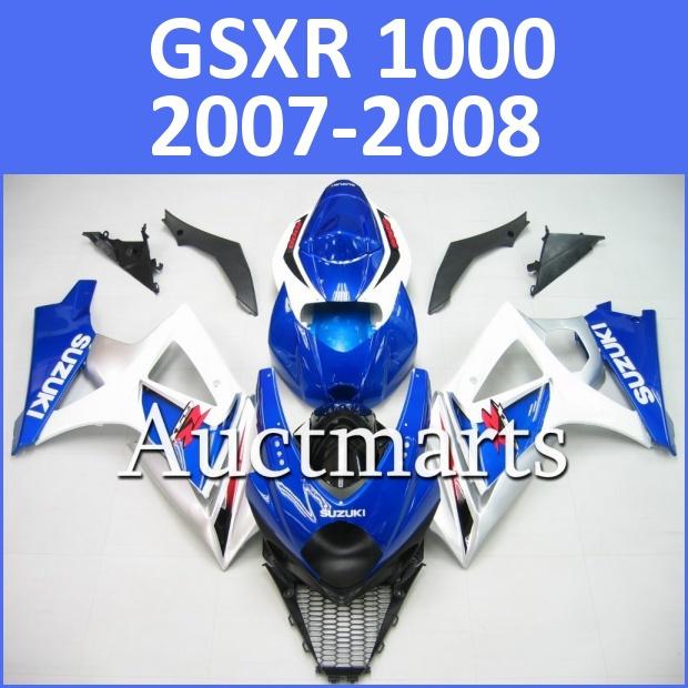 Fit suzuki 07 08 gsxr 1000 gsx-r 2007 2008 fairing bodywork plastics k7 i6 d03