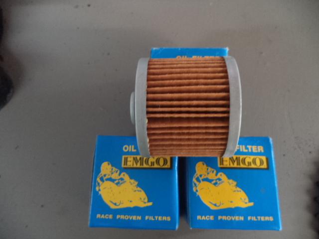 3  emgo oil filter xv250 xv535 xv750 xv1100 xc180  xvs650 xvs1100 xt250 xt600 