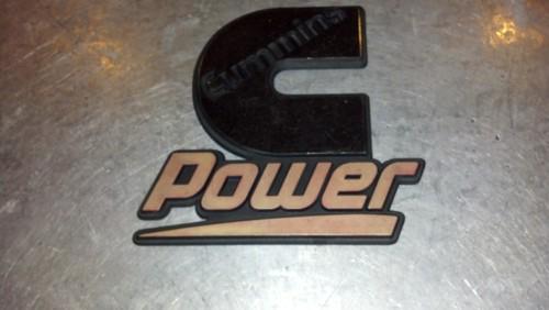 Dodge 2500 cummings emblem