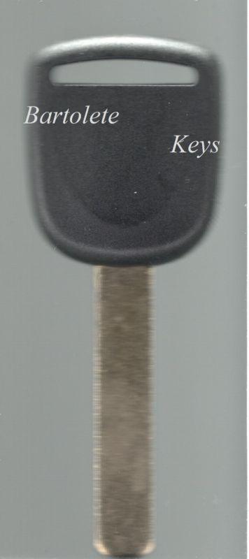 Transponder key blank fits 2010 2011 2012 honda crosstour