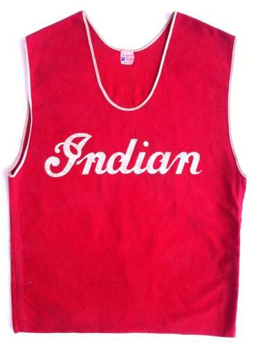 * original indian motorcycle racing vest from 1940s-50s, freddie marsh - cool!