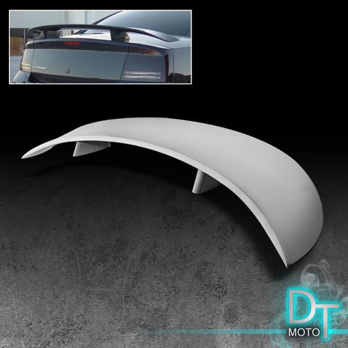 06-10 charger rear trunk spoiler wing primer unpainted direct fitment