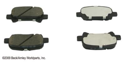 Beck arnley 086-1647c brake pad or shoe, rear-disc brake pad