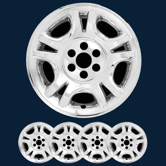 '01-04 dodge dakota / '01-03 durango 16" chrome wheel skins set/4 part # 6139p-c