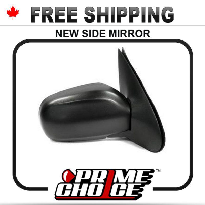 New manual passengers side view door mirror