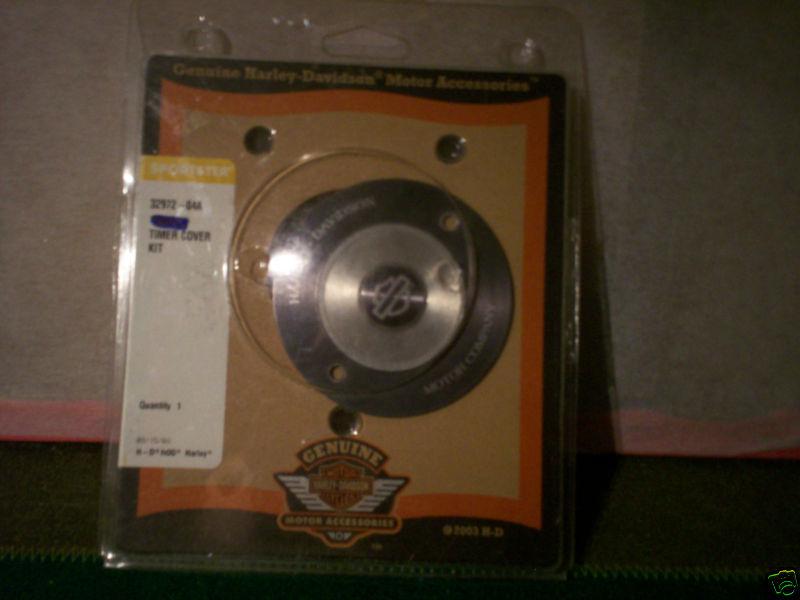 Nip genuine harley-davidson timer cover kit 2003 fits 2004 & later xl models 