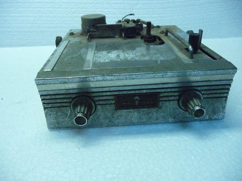 1960s muntz stereo 4 track power supply;  rat rod