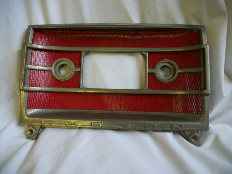 1940's hudson radio faceplate