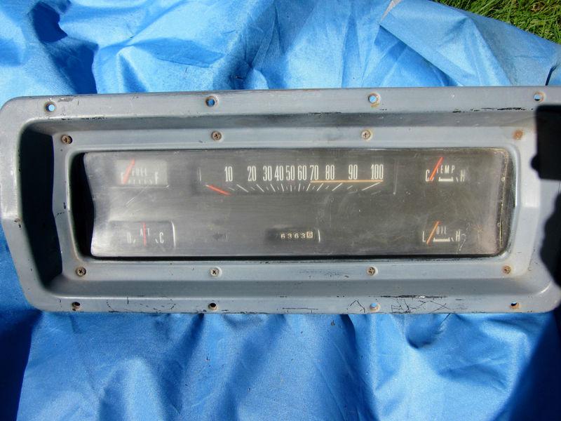 1967-68-1969 ford  truck speedometer guage instrument cluster custom rat hot rod