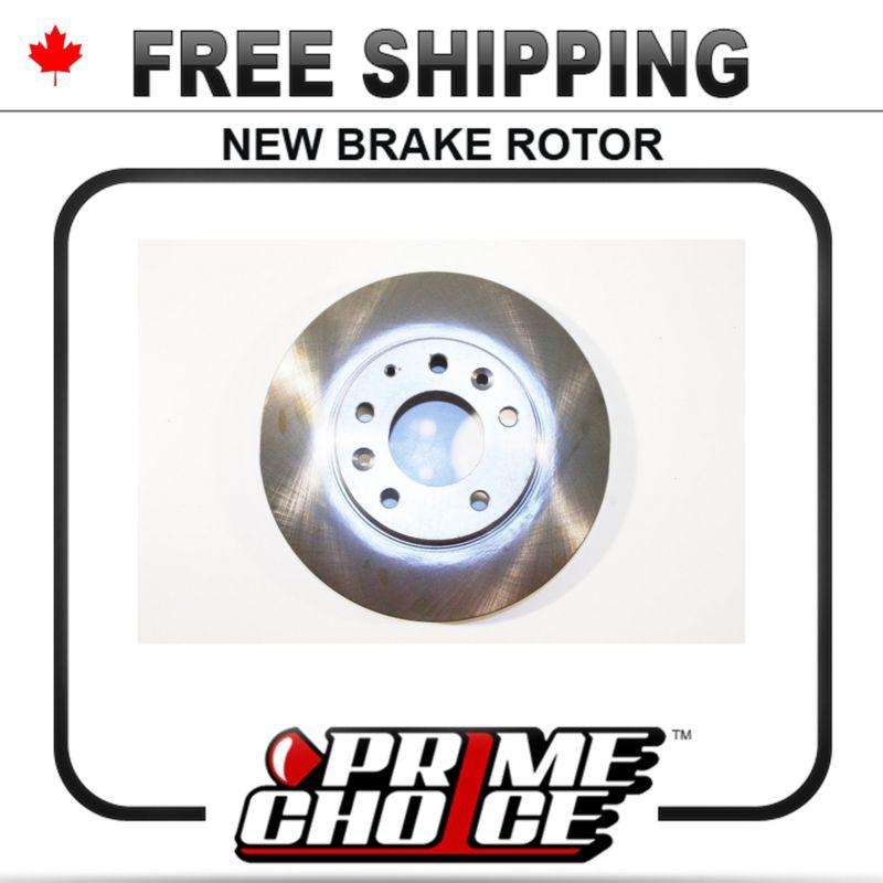 1 premium new disc brake rotor for front fits left driver / right passenger side