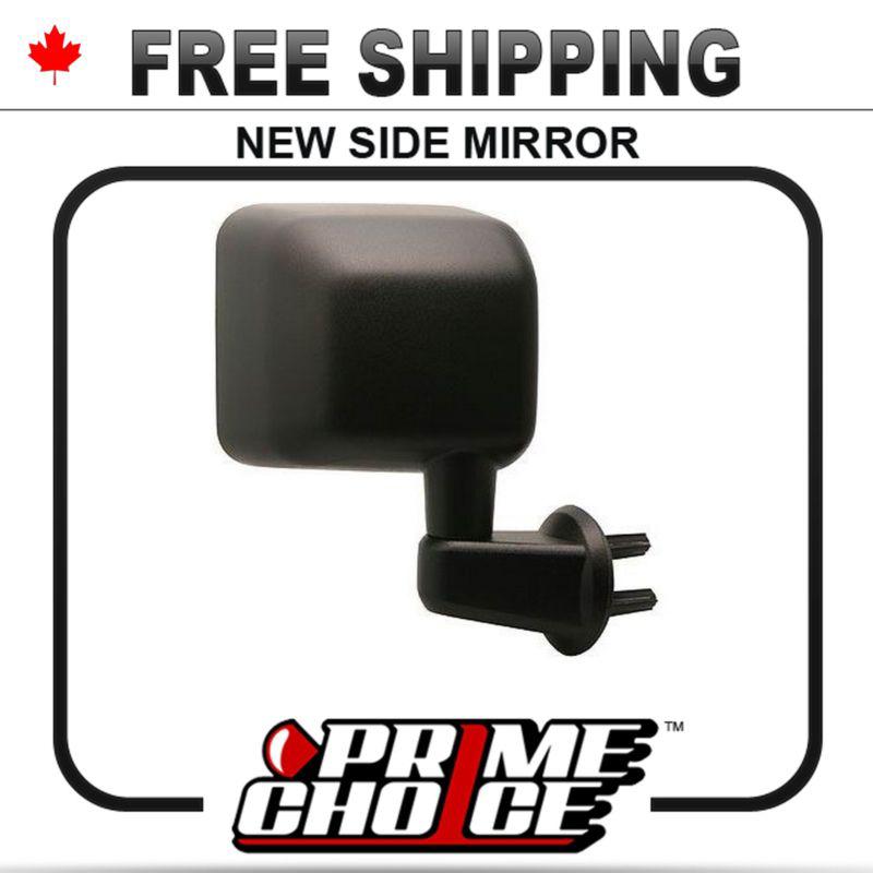 New manual passenger side view mirror f0r jeep wrangler 2007-2008 right door