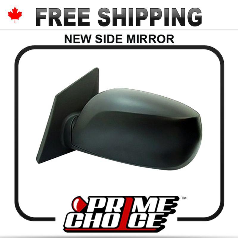 New power non heated drivers side view door mirror