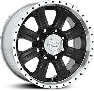 17" x 8.5" american racing ar321 fuel dodge chevy ford 2500 f250 h2 wheels rims