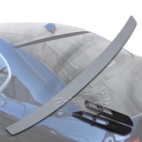 Bmw 5-series f10 4d sedan 3d type roof spoiler+side fender light trim cover