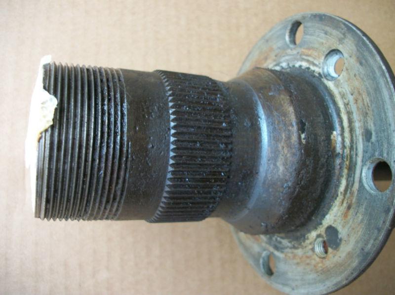 Mga wire wheel axle shaft & hub 25 spline right side mga axle shaft