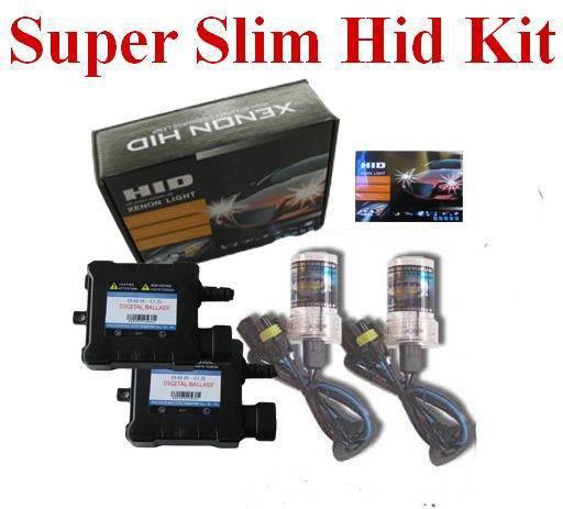 Super slim hid xenon kit h1 h3 h7 h8 h9 h10 h11 9005 9006 low beam fog