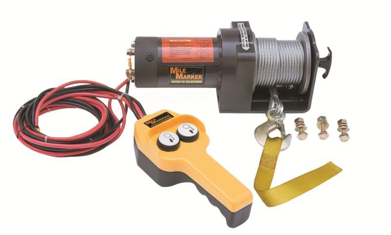 Mile marker 76-50100 pe2000; electric winch