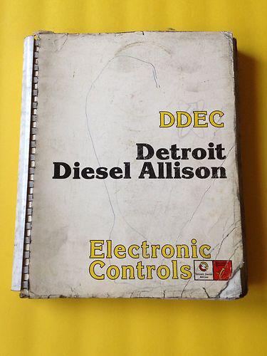 Ddec detroit diesel allison electronic controls diagnostic wiring manual