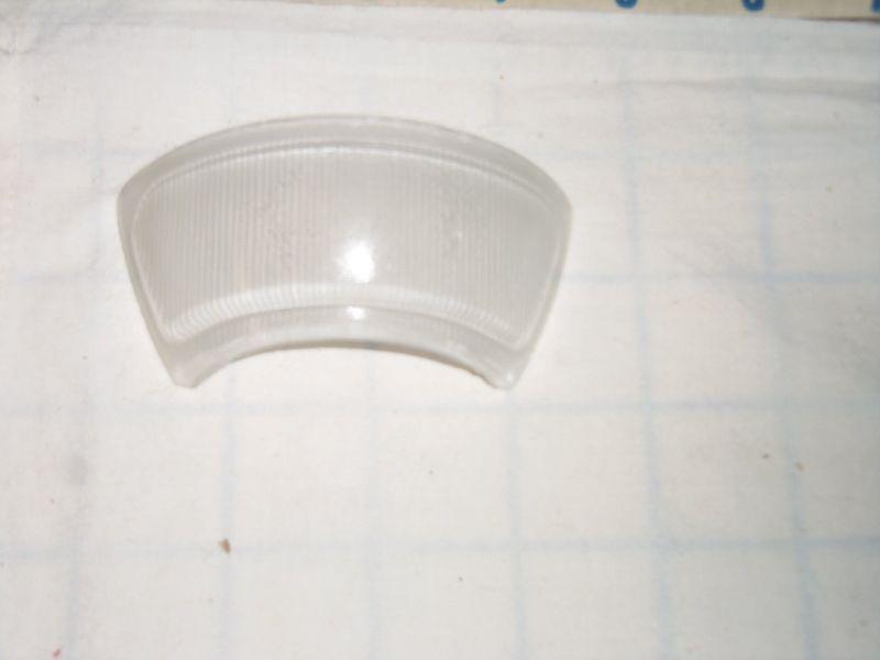 1957-66 ford pickup tail light license lens-b9c-13564-a  new old stock-glass