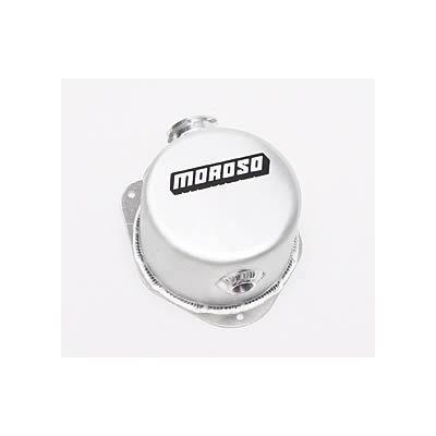 Moroso 63651 overflow tank 1.5 qt. round aluminum natur