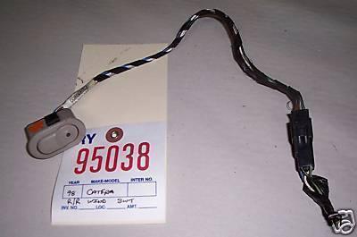 Cadillac 98 catera window switch right/rear tan 1998