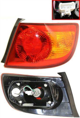 Tail light brake lamp rear assembly passenger's right side rh