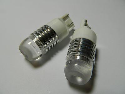 2x 7443 7440 t20 cree 5w super bright led reverse backup light xenon white #c05