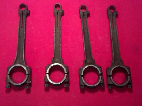 Willys flathead 4-134 l connecting rods - complete set jeep cj 640068w021b