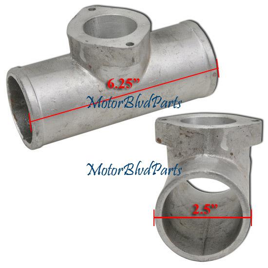 2.5" type-s/rs blow off valve bov flange pipe adapter