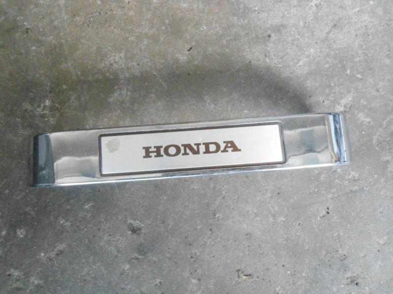 1984 honda shadow vt500c vt500 vt 500 front name badge plate fork cover