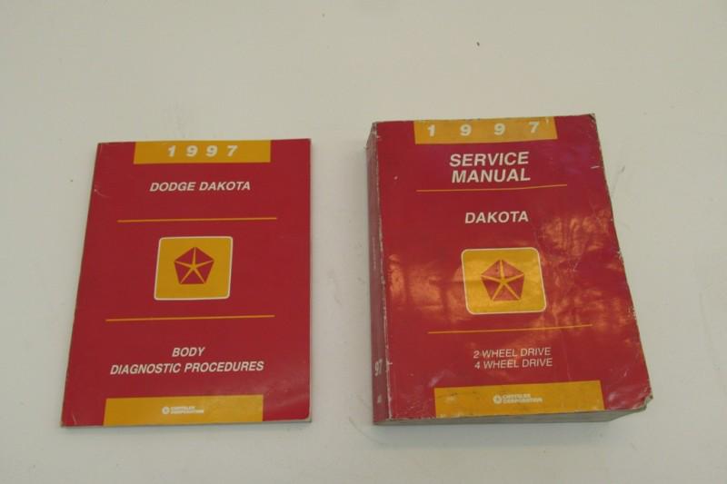 1997 dodge dakota service & body diagnostic dealer oem  factory service manual