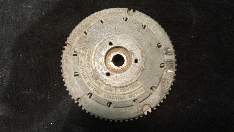 Used flywheel #0582899 for 1985 evinrude 70hp outboard motor ~e70elcos~