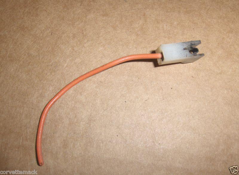 Corvette cigarette lighter power wire pigtail plug 77,78,79,80,81,82