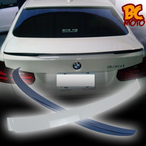 Painted bmw 3-series f30 sedan rear roof a type + p performance trunk spoiler ▼