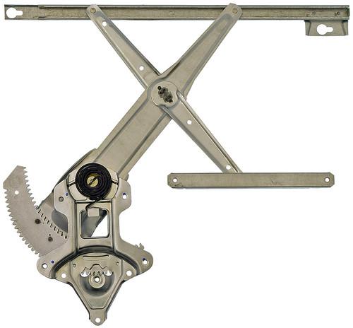 Window regulator, power w/o motor front left platinum# 1331541