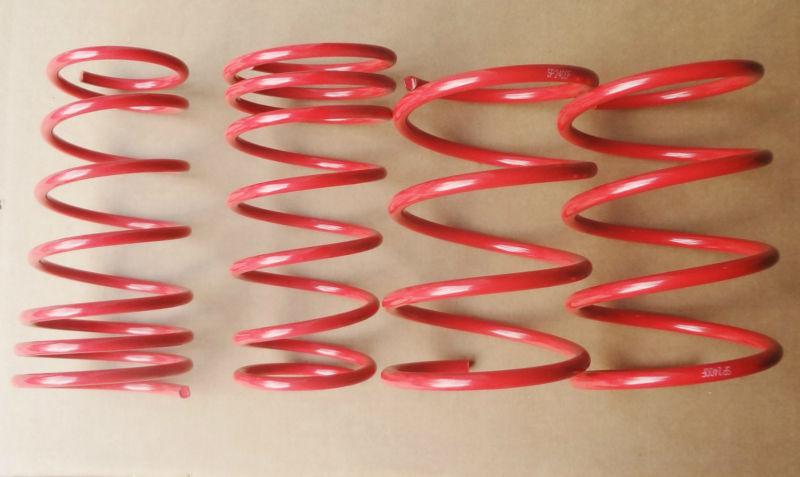 4 new lotek sport lowering springs 93-97 mazda mx6 mx-6, ford probe 1.8" drop