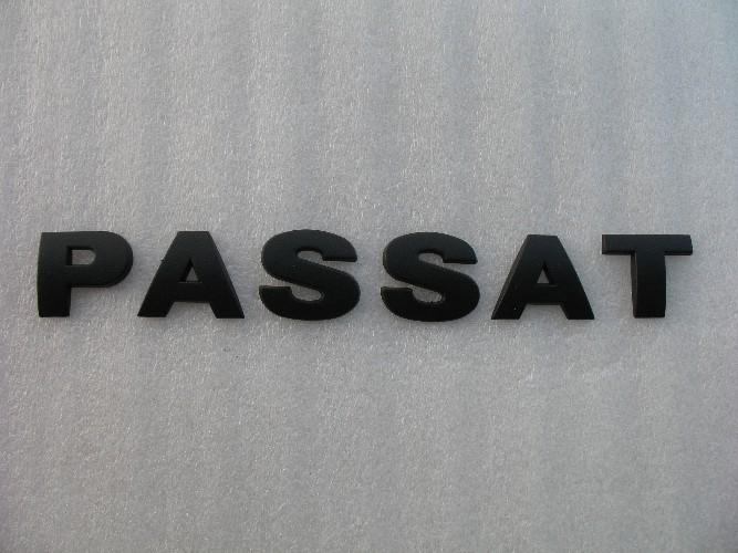 98-05 vw passat flat matte black blackout blacked out emblem logo badge sign 