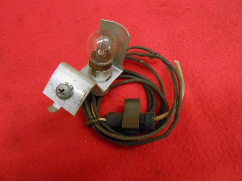 Trunk lamp switch socket bracket 56 chrysler desoto vintage oem mopar 354 hemi