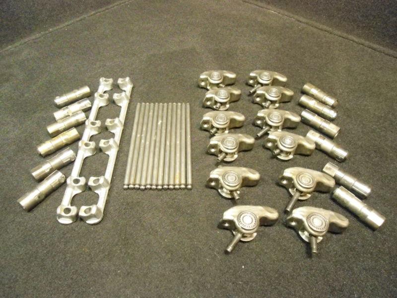 (lot)mercruiser 4.3l vortec v6 - rocker arms 883164/ rods 173391/roller lifters