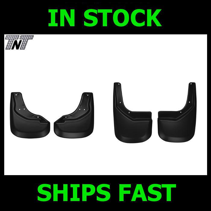 13 - 14 ford escape husky liners mud guards black front & back flaps 58421 59421