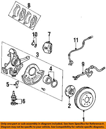 Mercedes-benz-mb oem 1635401317 disc brake pad electronic wear sensor