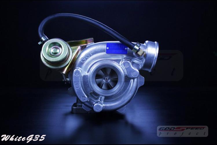 Gsp godspeed t3 internal wastegate .48ar 2.5" v-band turbo exhaust turbocharger