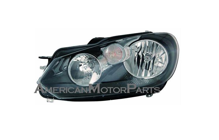 Depo driver & passenger replacement headlight 10-10 volkswagen golf