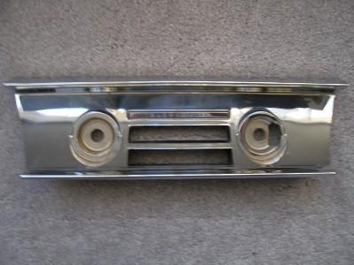 Rat rod 1962 62 dynamic 88 olds oldsmobile chrome radio dash plate