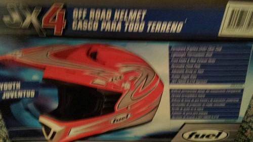 Youth motorcross helmet